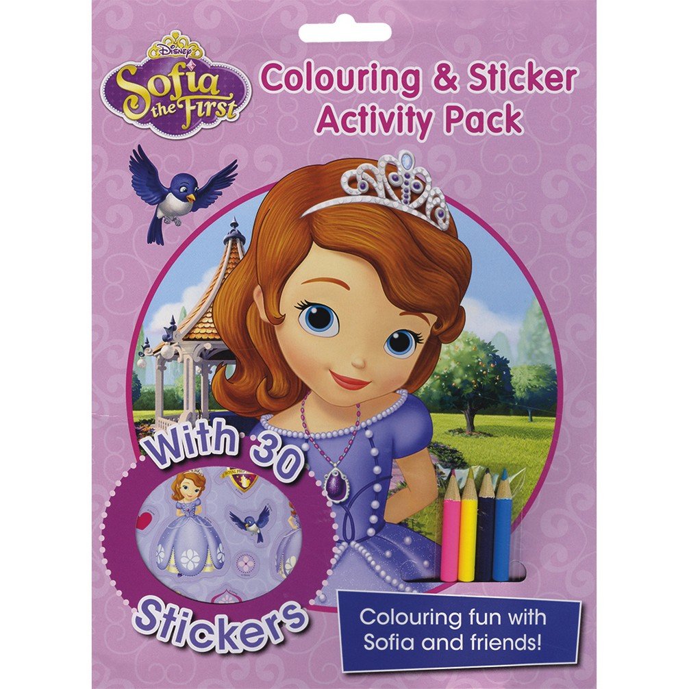 Disney Sofia the First Colouring and Sticker Activity Pack: Over 30 Stickers; Colouring Fun with Sofia and Friends! Tiptoi & Games