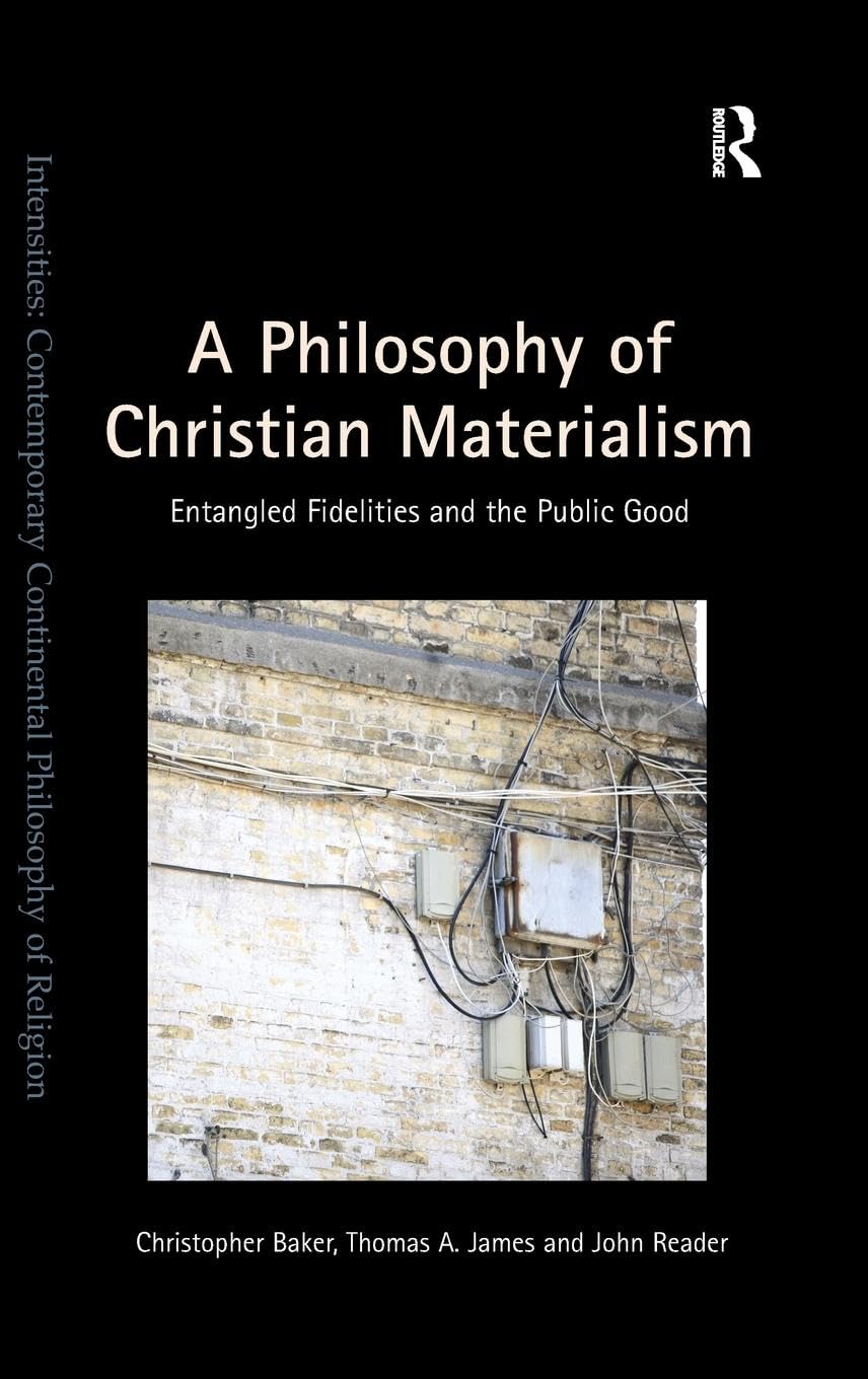 Product Image: A Philosophy of Christian Materialism