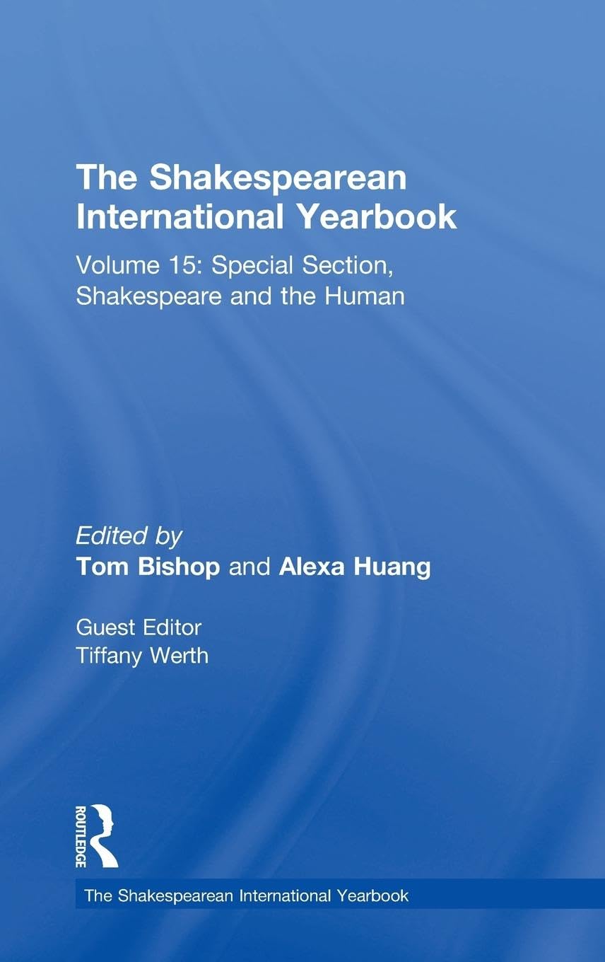 The Shakespearean International Yearbook Drama