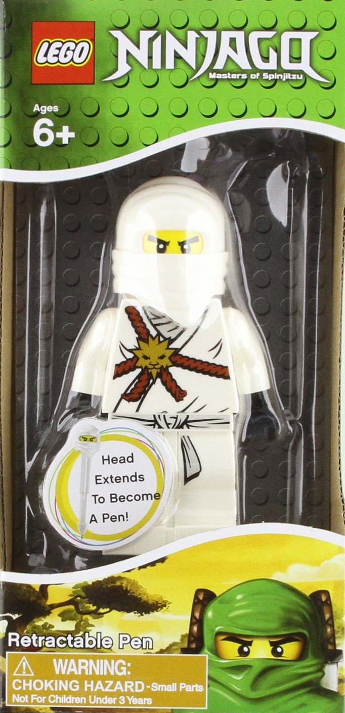 Lego Ninjago Retractable Pen White Warri (Lego Licenced Stationery) Books