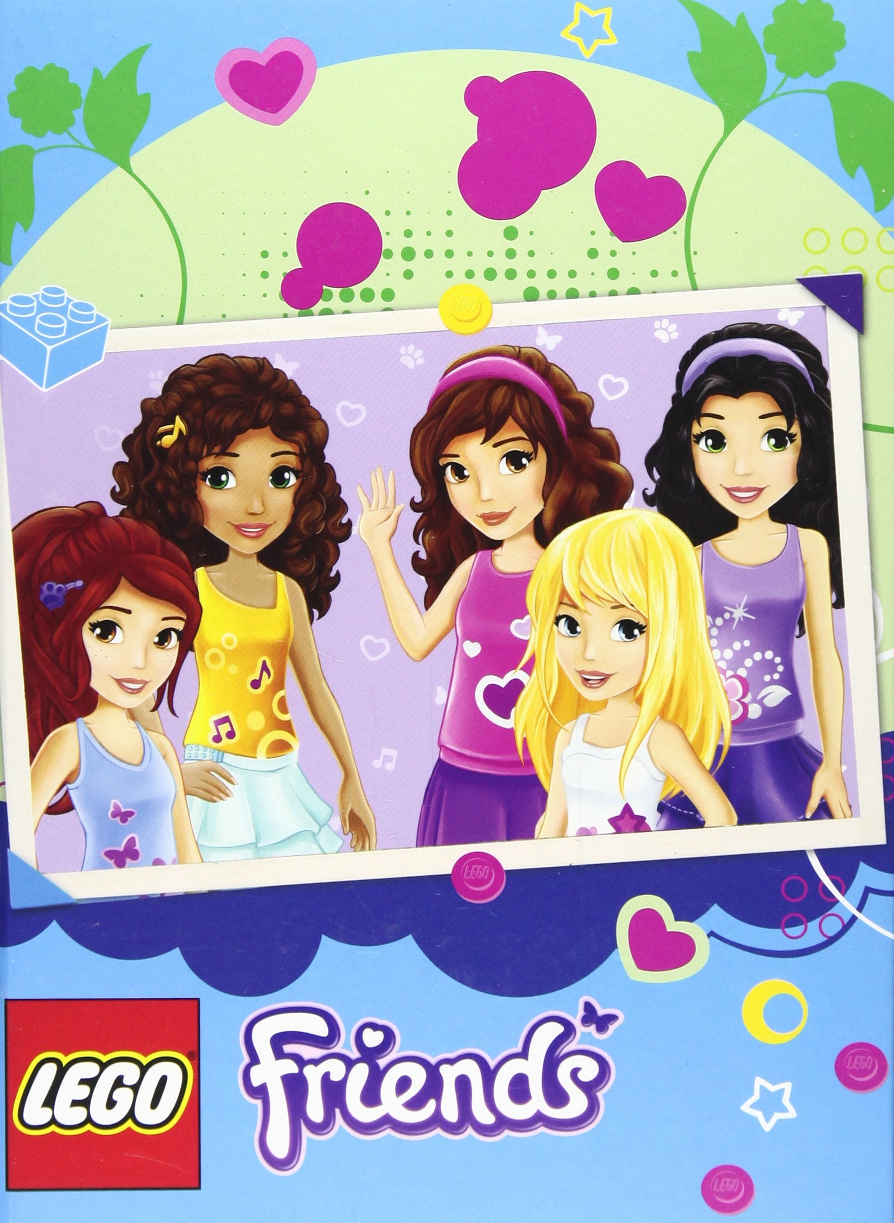 Lego Friends Blue Journal With Band (Lego Licenced Stationery) Books