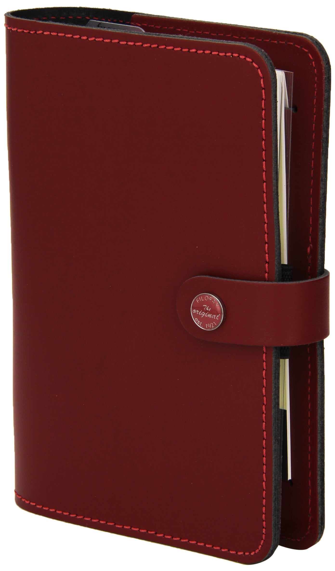 Filofax Personal The Original pillarbox red organiser Books