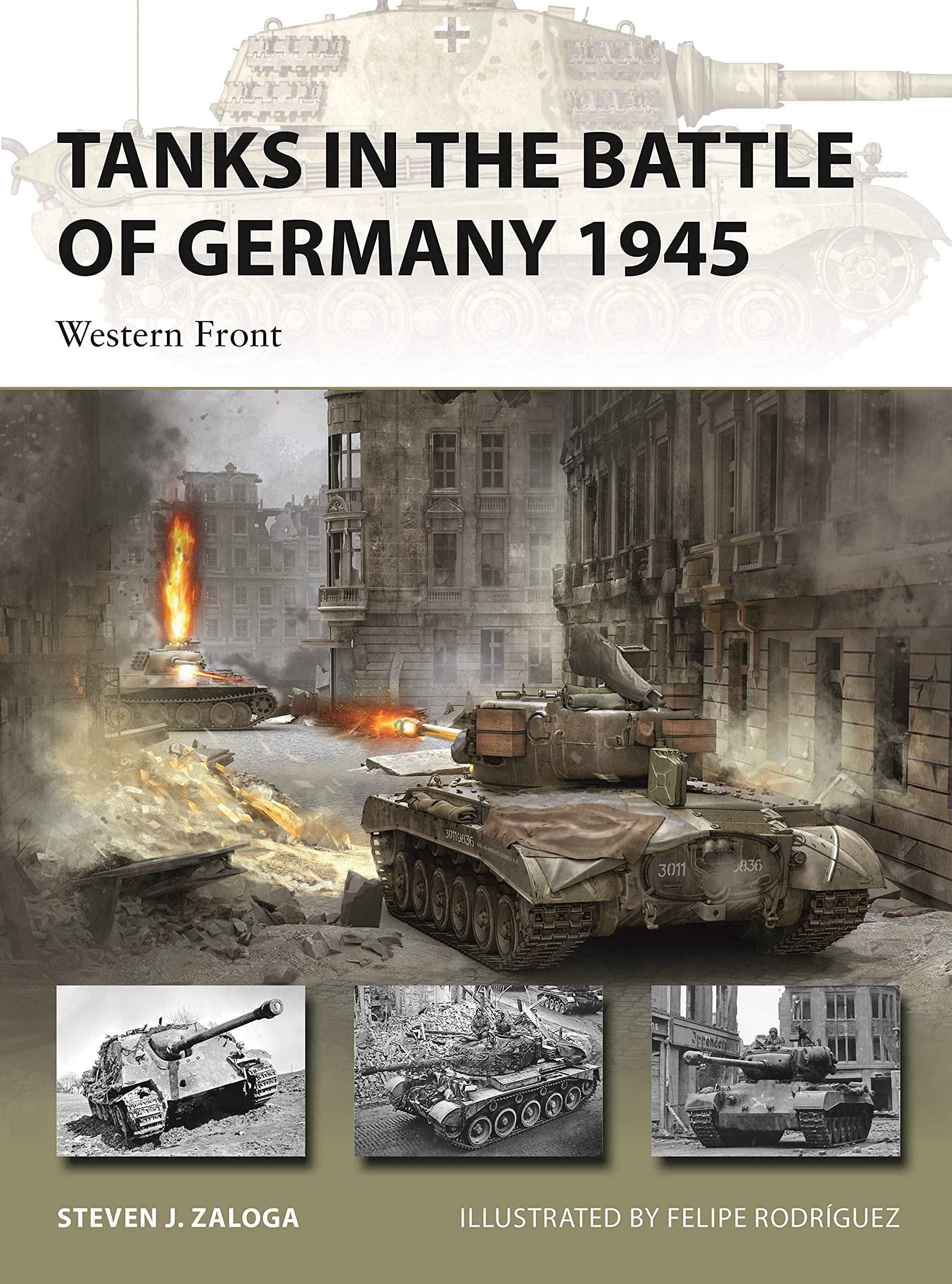 Tanks in the Battle of Germany 1945 book