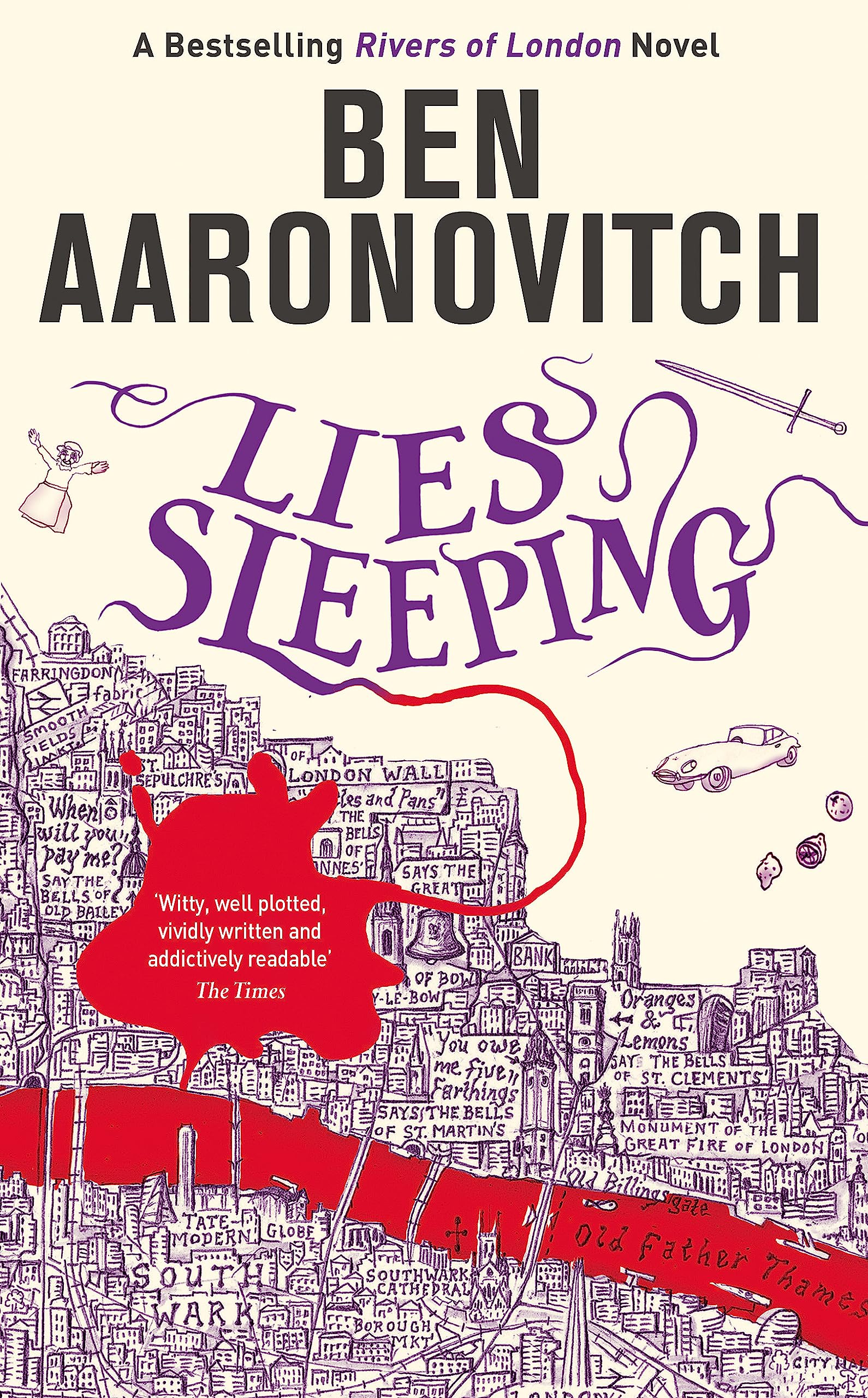 Lies Sleeping Contemporary literature Books