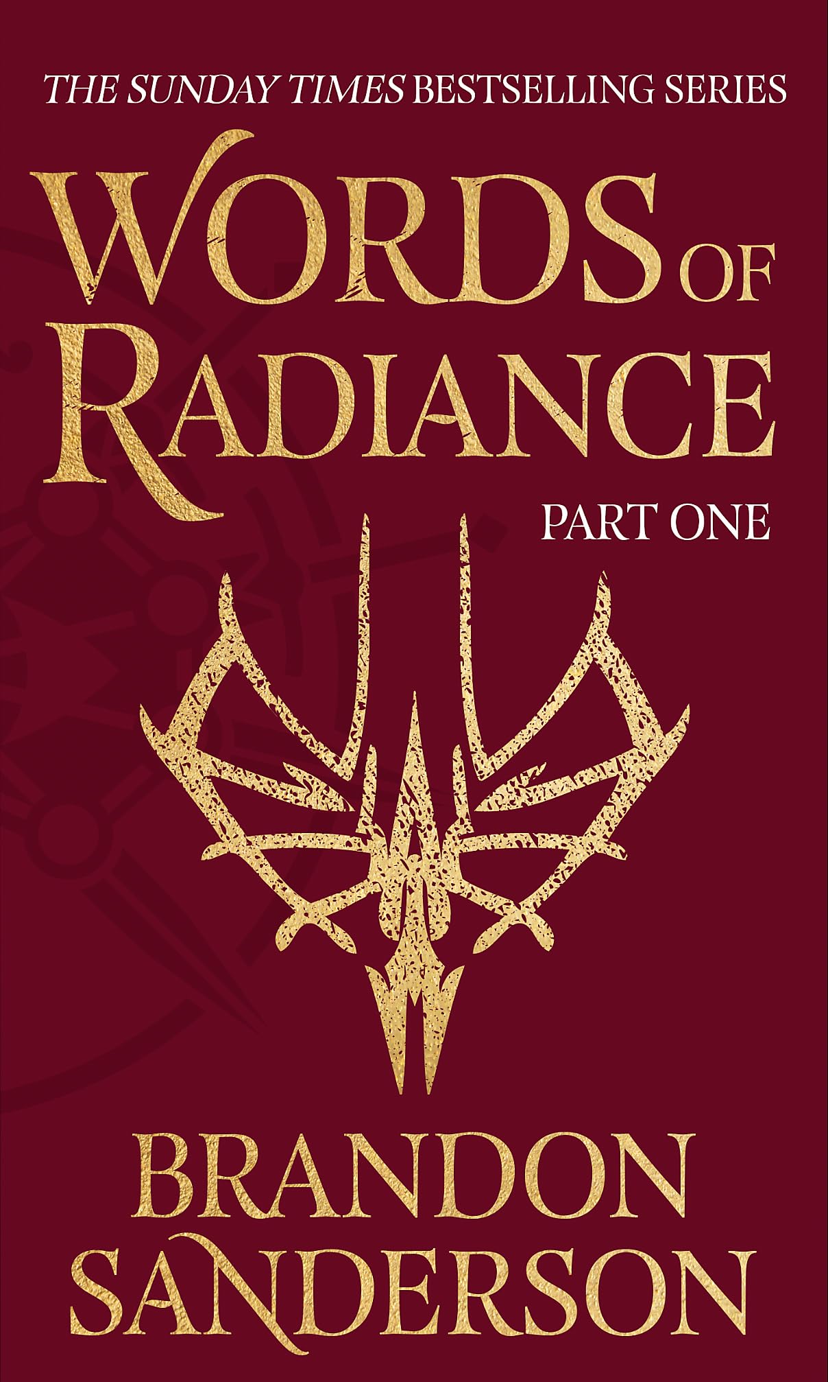 Words of Radiance Part One Contemporary literature