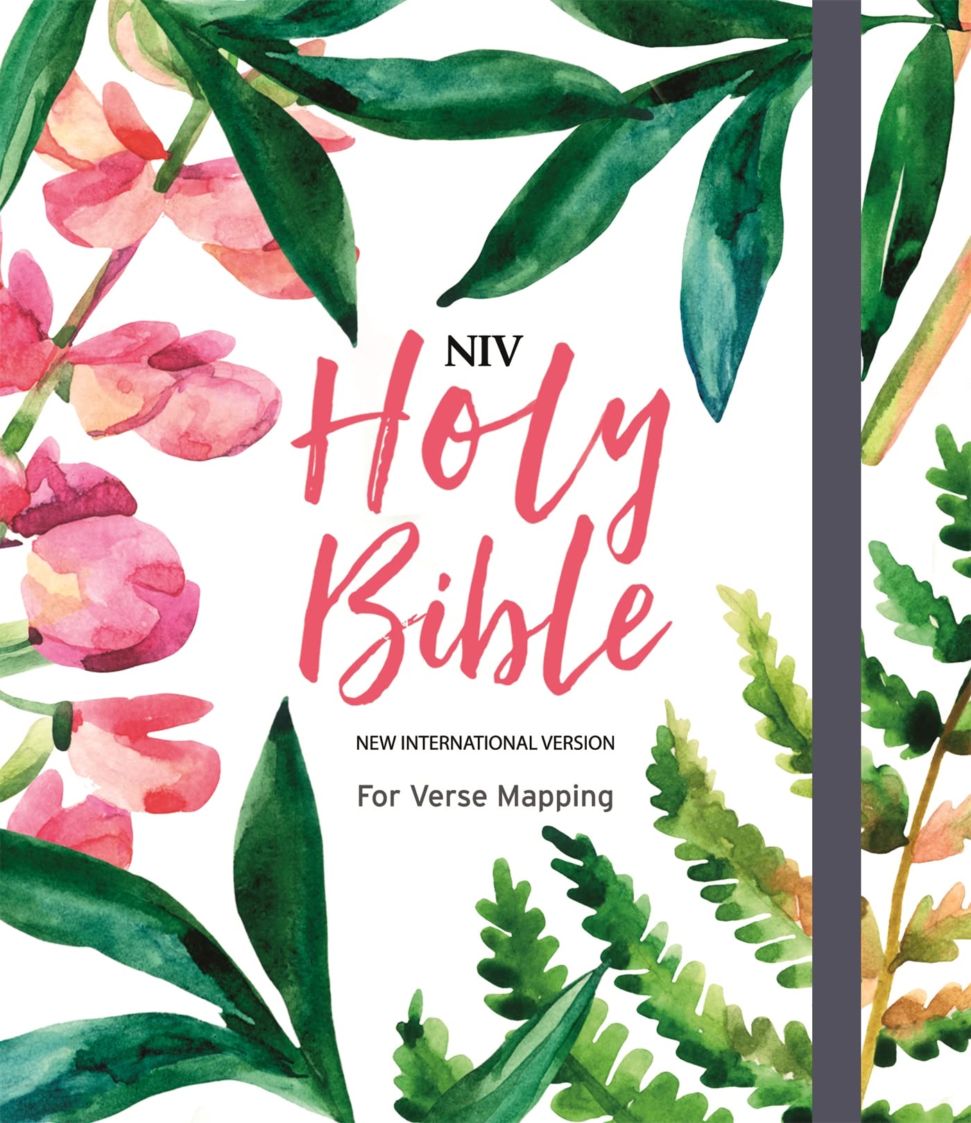 NIV Bible for Journalling and Verse-Mapping: Floral book
