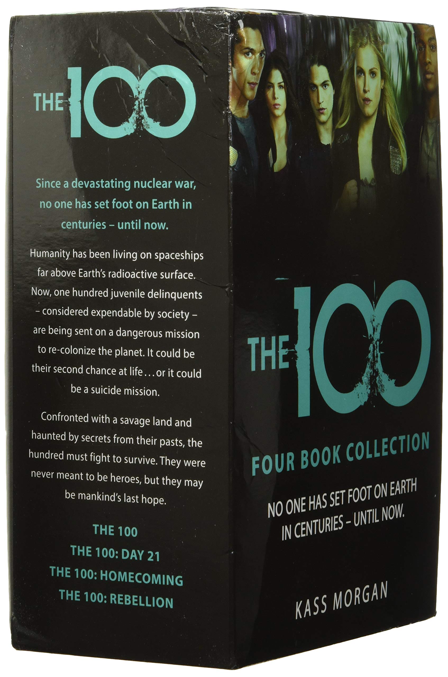 Kass Morgan, The 100 Series Collection 4 Books Box Set - The 100, Day 21, Homecoming, Rebellion Books