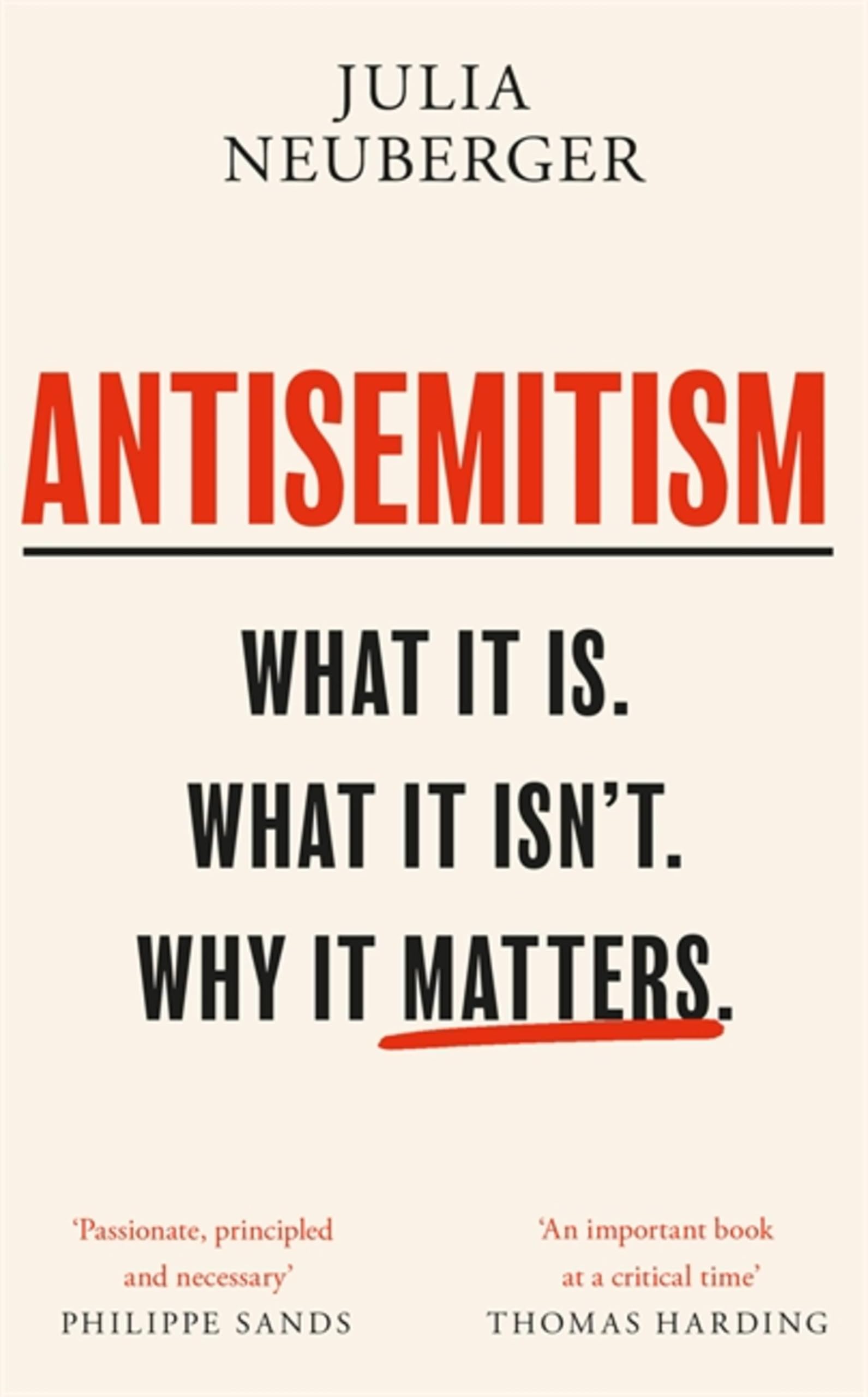 Antisemitism: What It Is. What It Isn't. Why It Matters Psychology