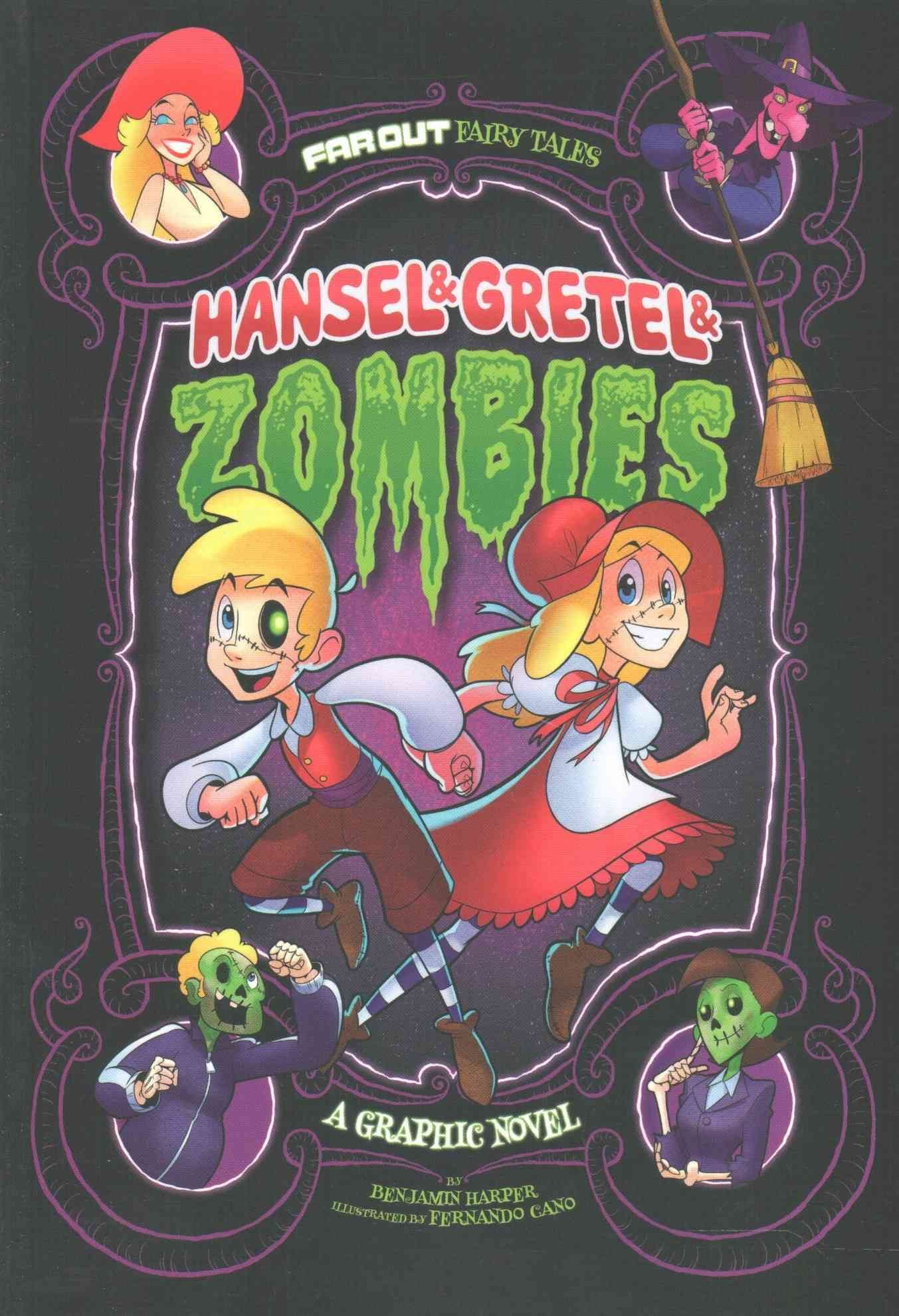 Hansel & Gretel & Zombies: A Graphic Novel (Far Out Fairy Tales) Manga