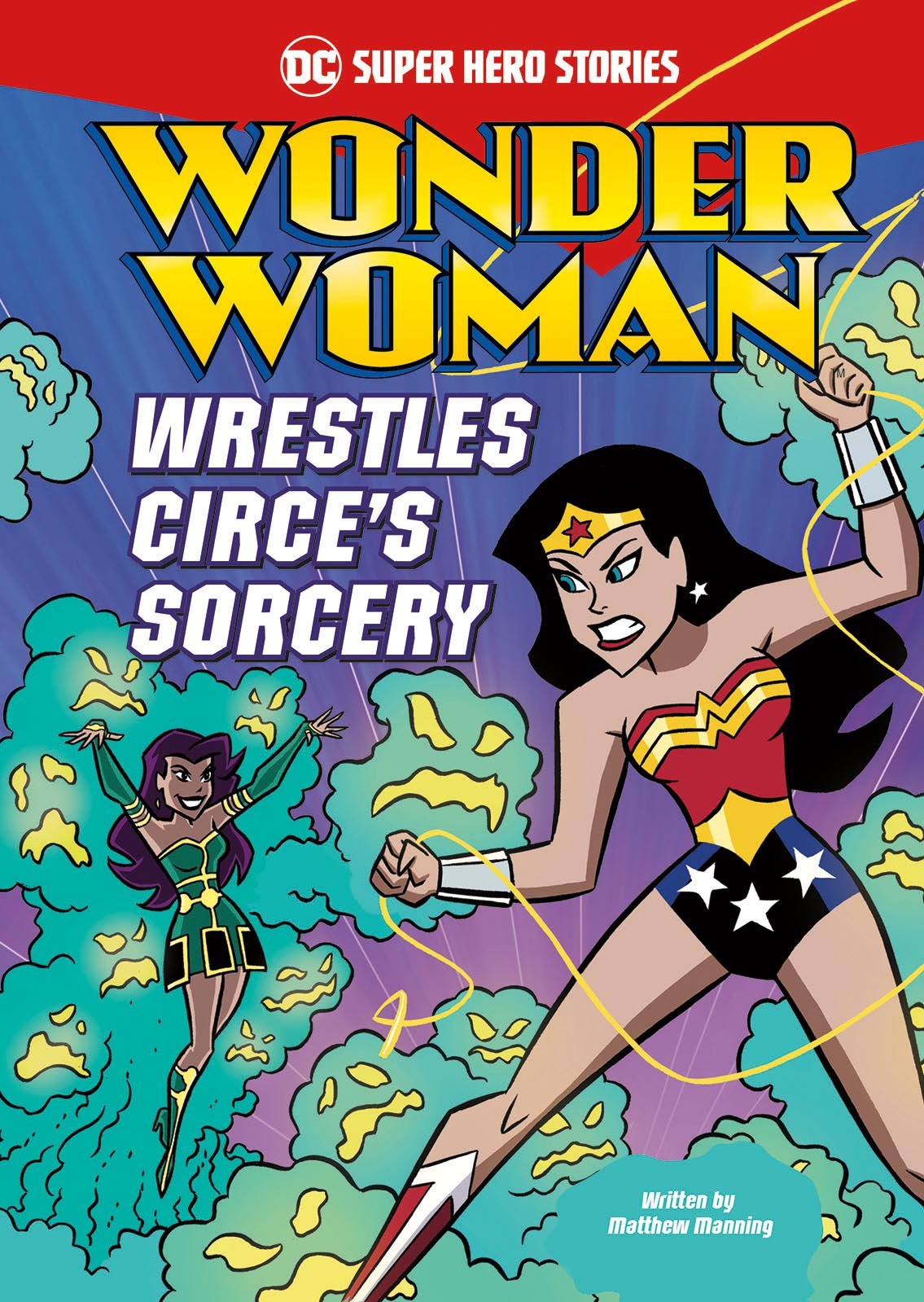 Wonder Woman Wrestles Circe's Sorcery book