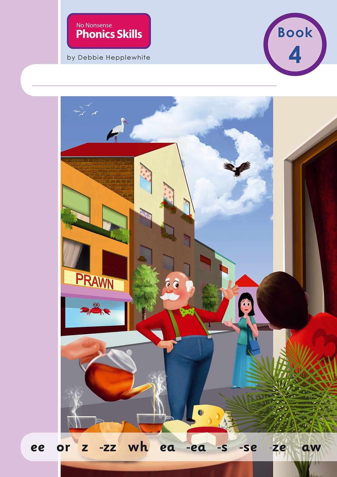 No Nonsense Phonics Skills Pupil Book 4 [Pack of 6 Foreign Languages ​​& Dictionaries