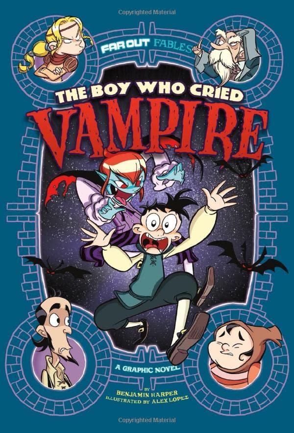 Far Out Fables: The Boy Who Cried Vampire: A Graphic Novel Manga