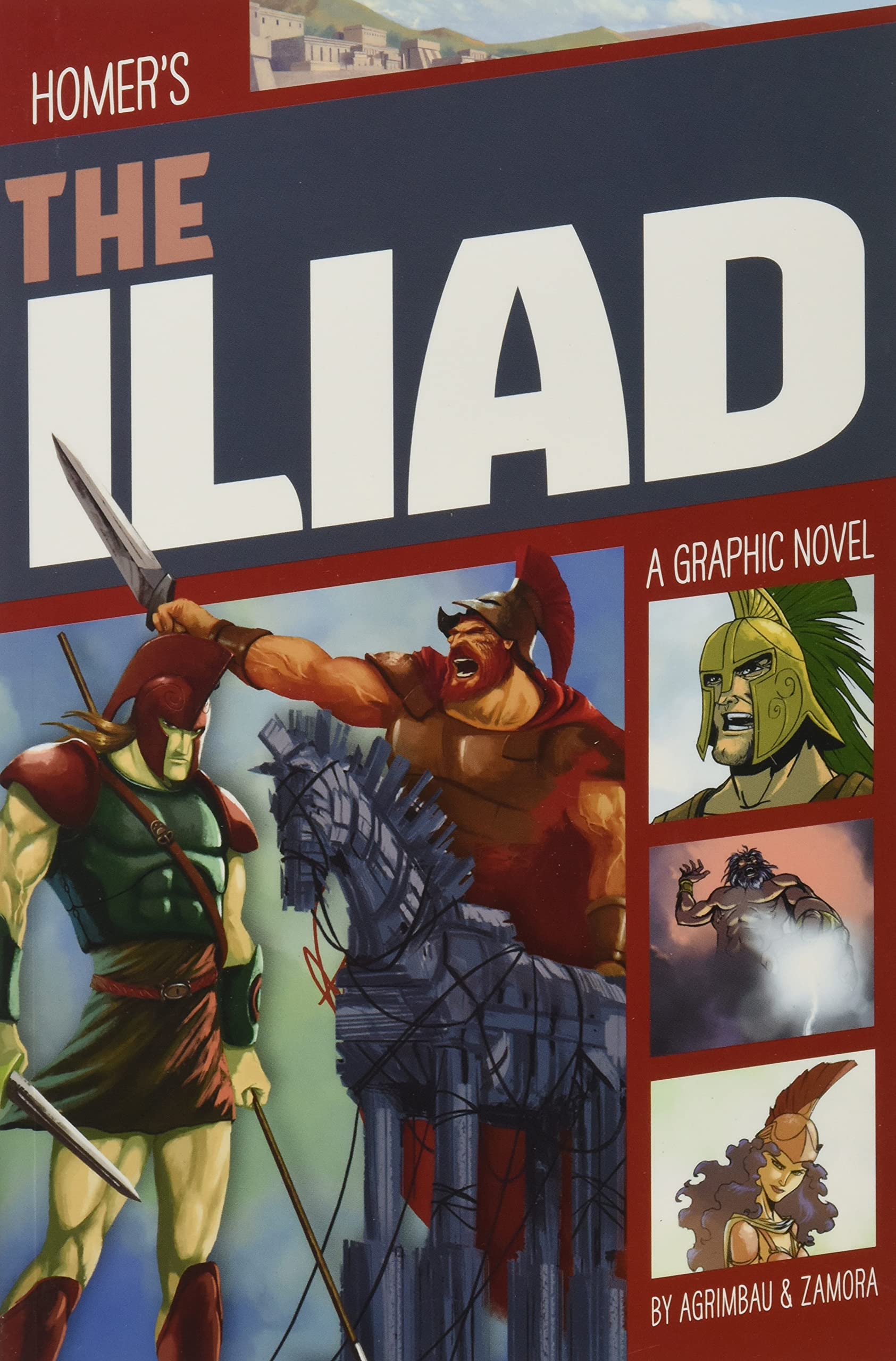 Classic Graphic Fiction: The Iliad book