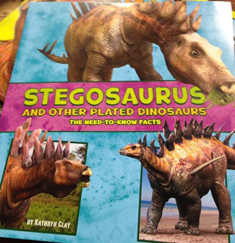 Stegosaurus and Other Plated Dinosa Books