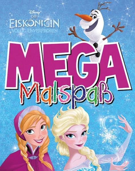 Disney Die Eiskönigin - Mega Malspaß Non-fiction