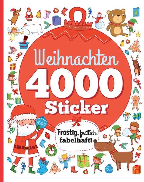 Weihnachten 4000 Sticker Non-fiction