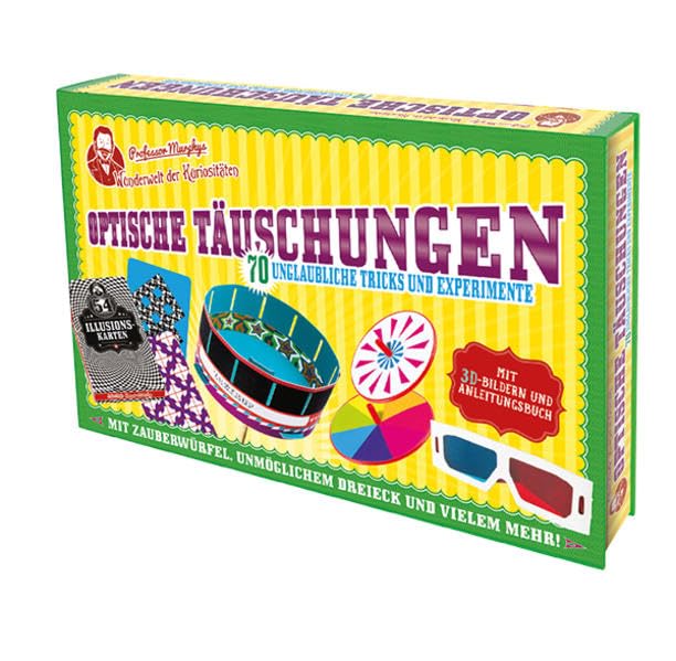 Professor Murphys Wunderwelt der Kuriositäten - Optische Täuschungen: 70 unglaubliche Tricks und Experimente: 70 unglaubliche Tricks und Experimente. ... unmöglichem Dreieck und vielem mehr! Leisure, Home & Garden