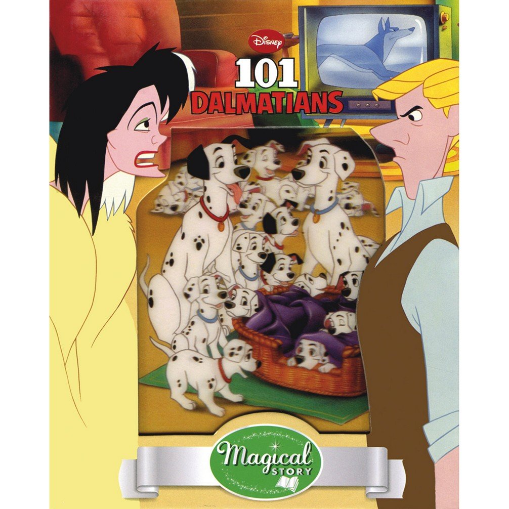 Disney 101 Dalmatians Magical Story with Lenticular book