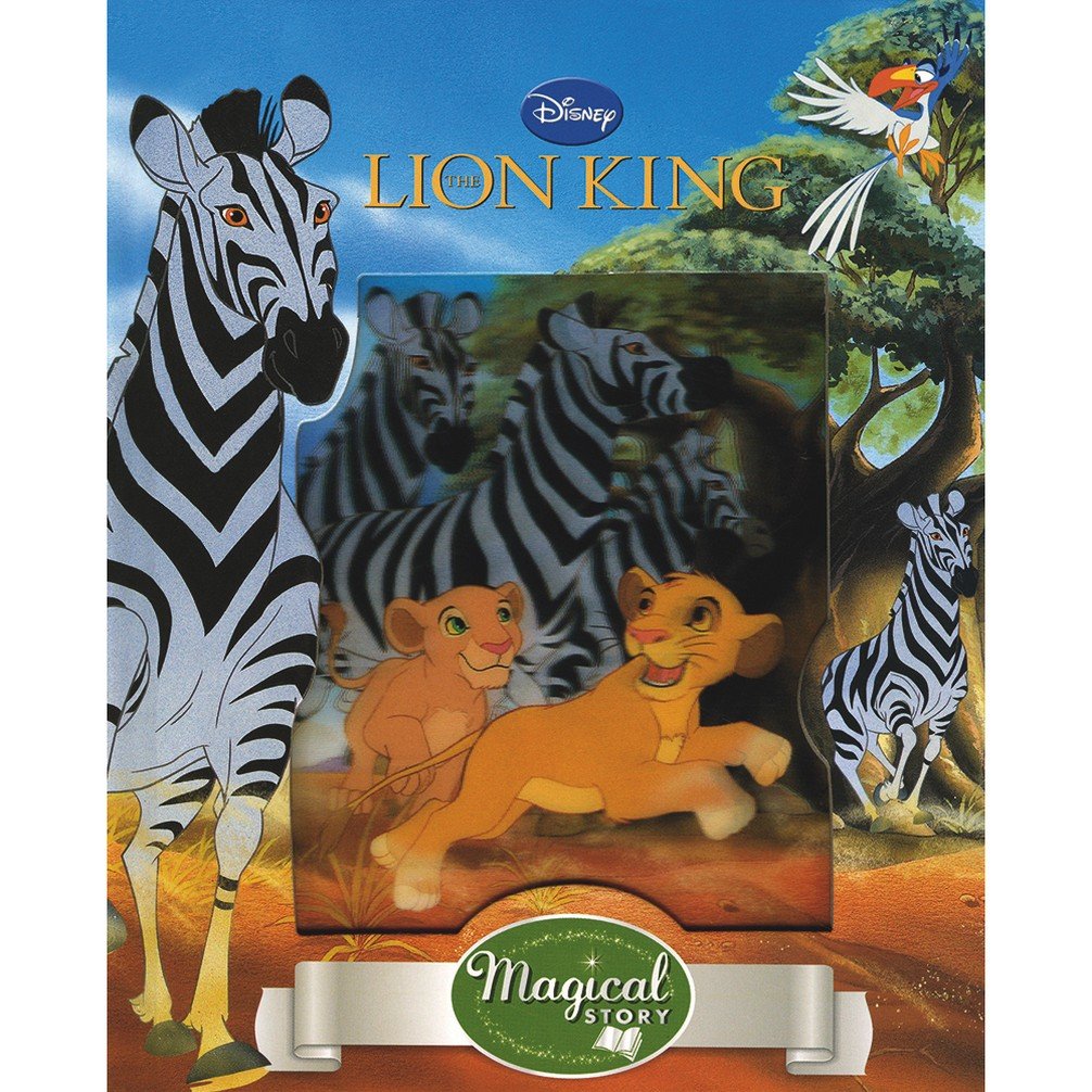 Disney Lion King Magical Story with Lenticular Novels & Short Stories