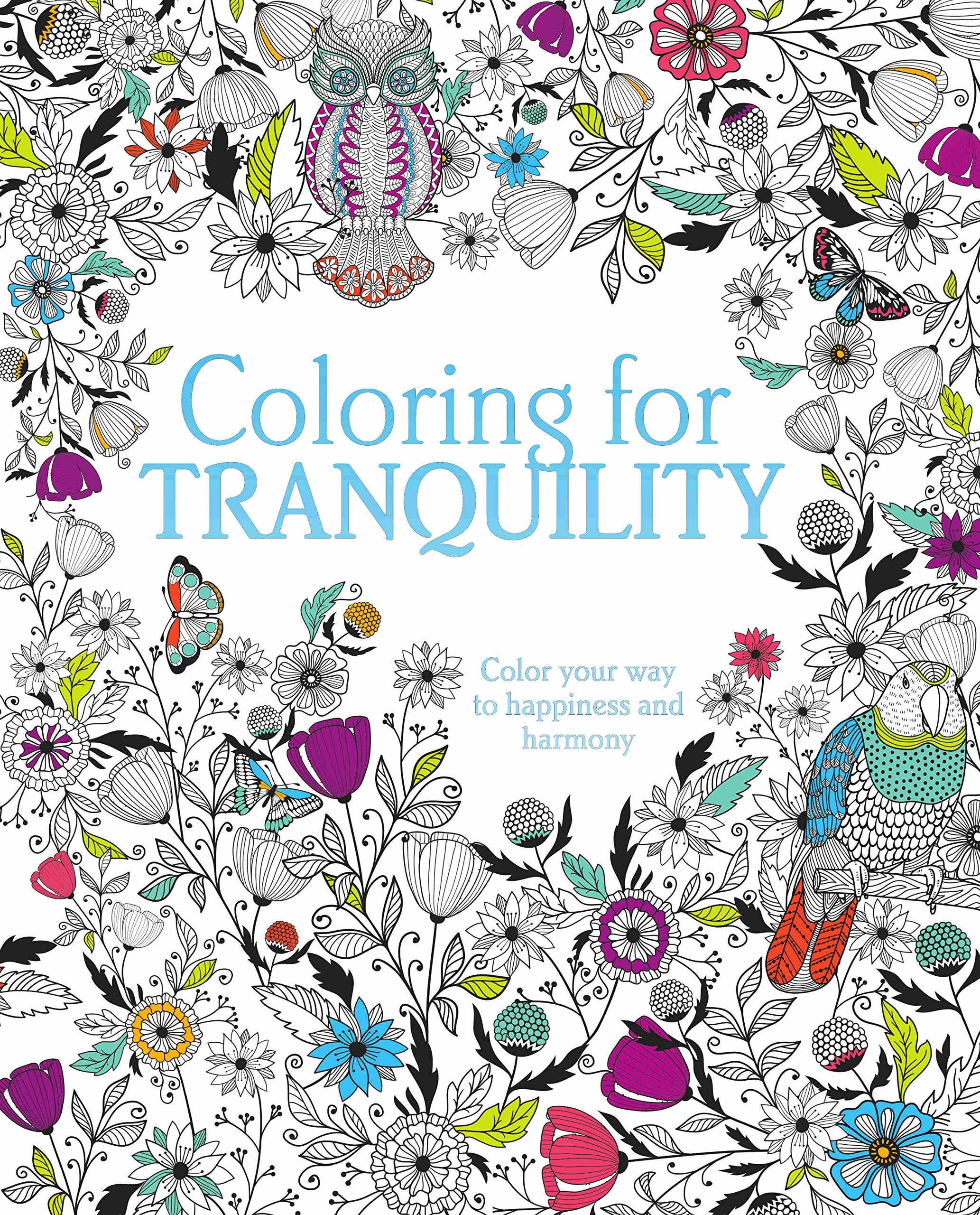 Coloring for Tranquility Adult Coloring Book book