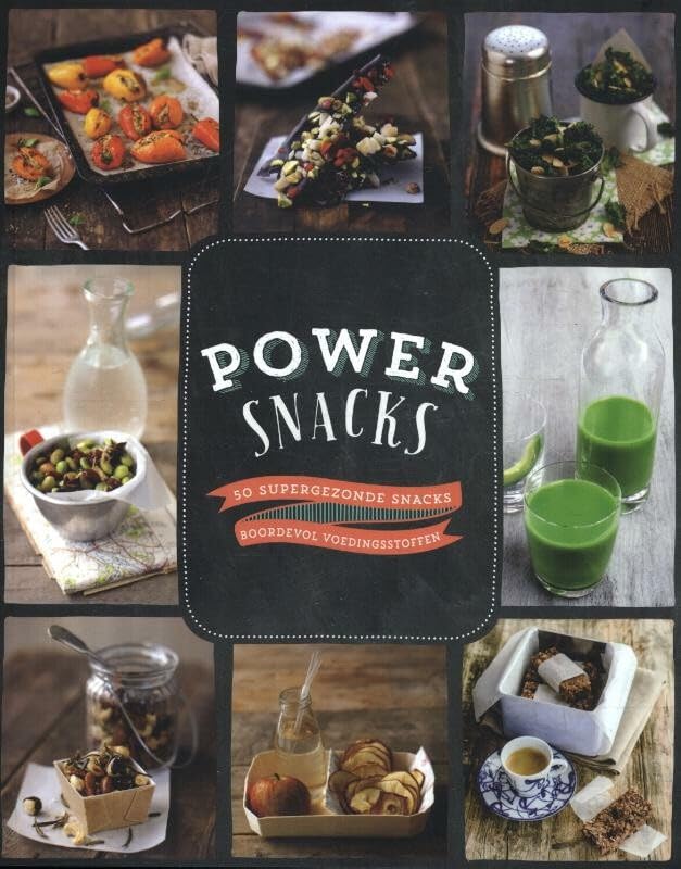 Powersnacks: 50 supergezonde snacks boordevol voedingsstoffen Leisure, Home & Garden