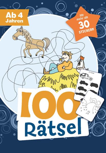 100 Rätsel für Jungen ab 4 Jahren Leisure & Fun