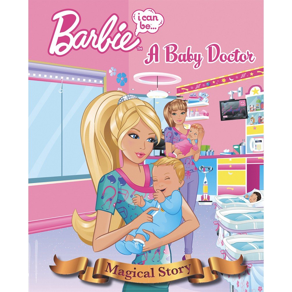 Barbie I Can Be? A Baby Doctor Magical Story-9781474829328 Nill book