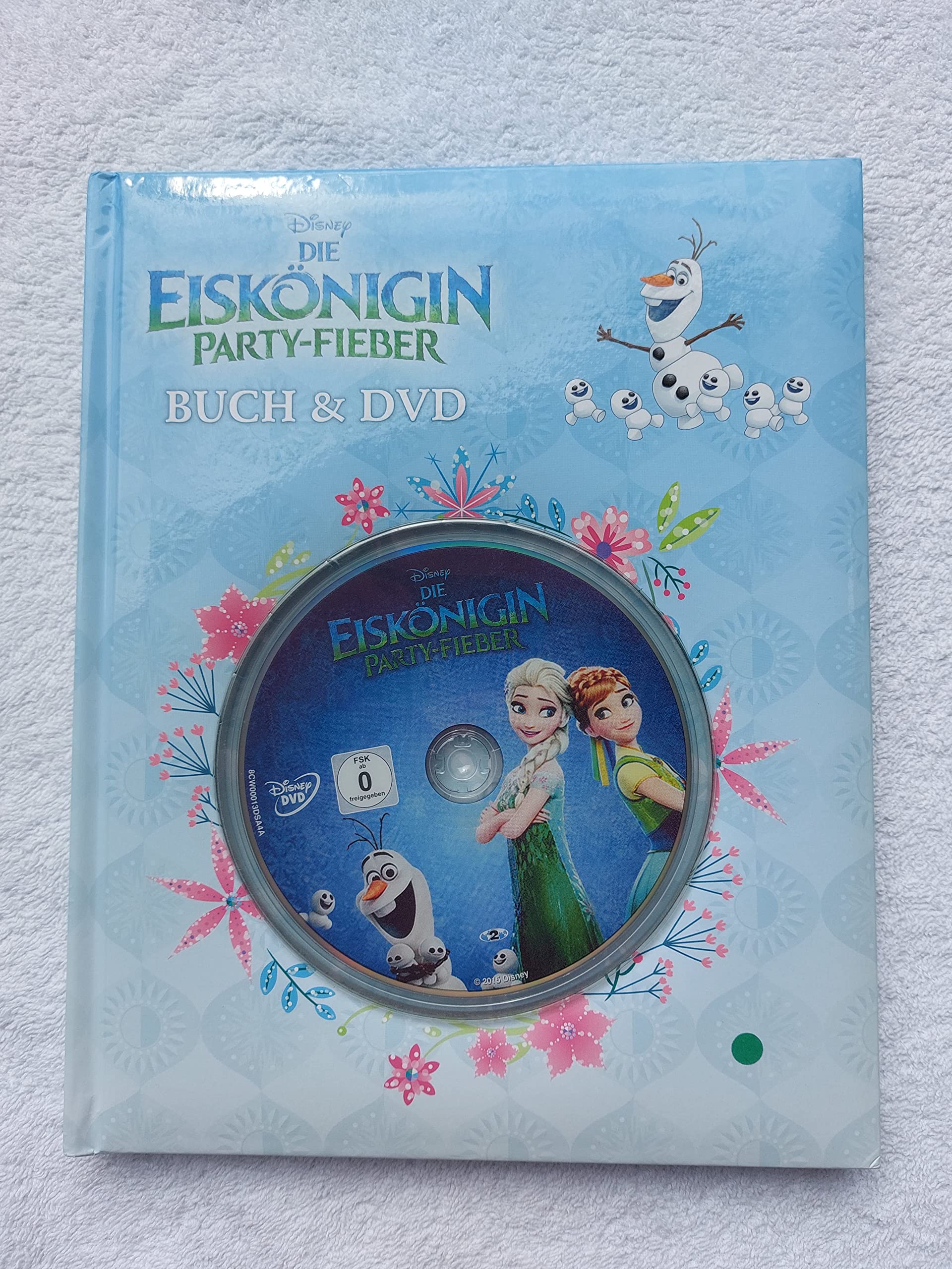 Disney Die Eiskönigin - Party-Fieber: Buch & DVD Non-fiction