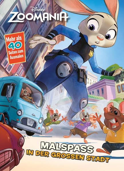 Disney - Zoomania Malspaß: Zoomania Malspaß in der großen Stadt Novels & Short Stories