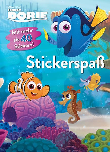 Findet Dorie - Stickerspaß: Mit mehr als 40 Stickern: Mit mehr als 40 Stickern. Stickerbuch Non-fiction