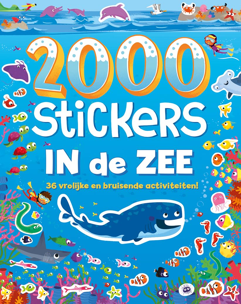 2000 stickers In de zee: 36 vrolijke en bruisende activiteiten Novels & Short Stories