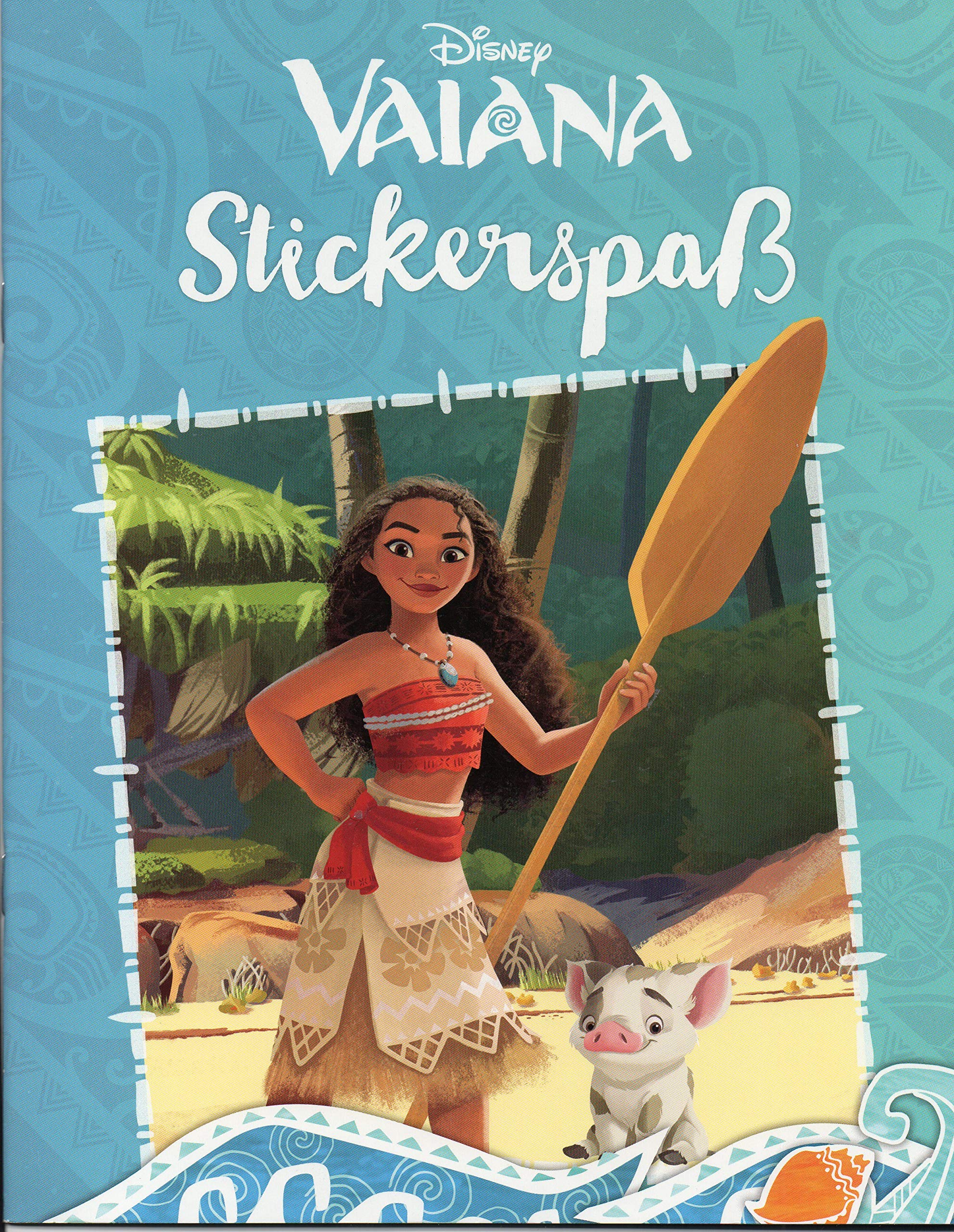 Vaiana Stickerspaß Books