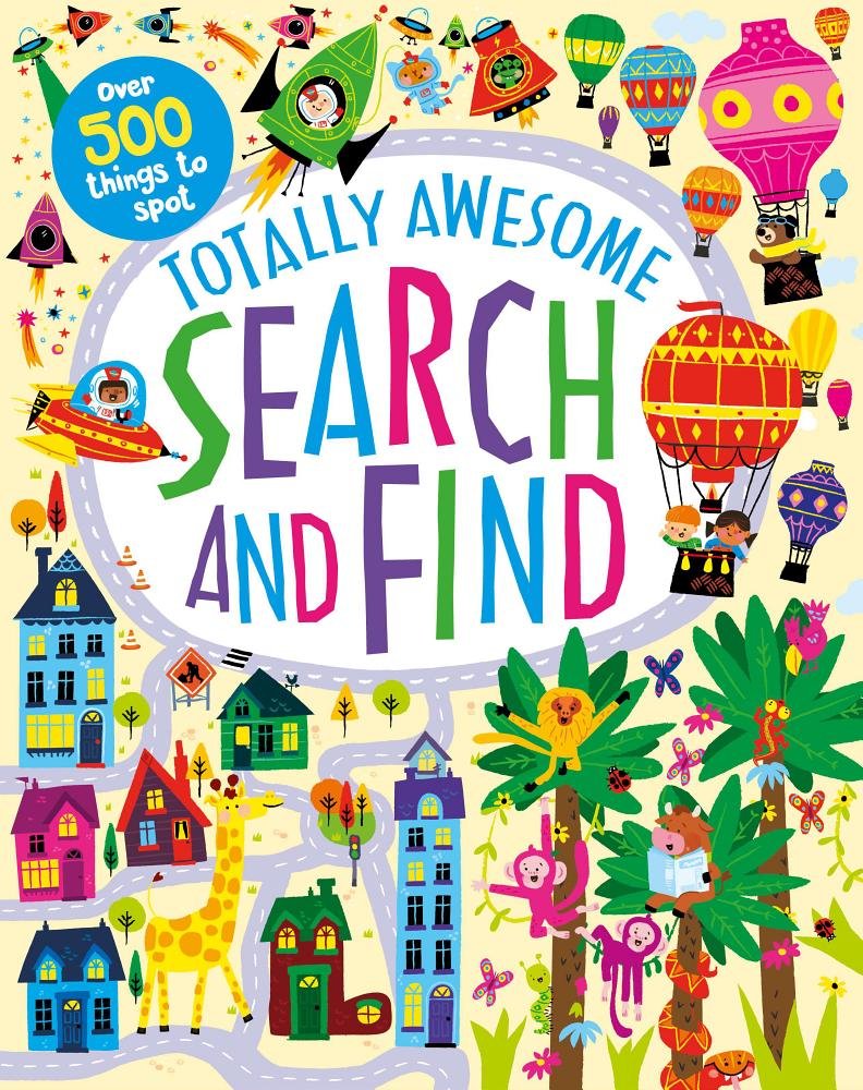 Totally Awesome Search and Find: Over 500 Things to Spot Tiptoi & Games