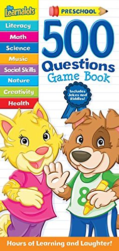 The Learnalots 500 Questions Game Book: Preschool Tiptoi & Games