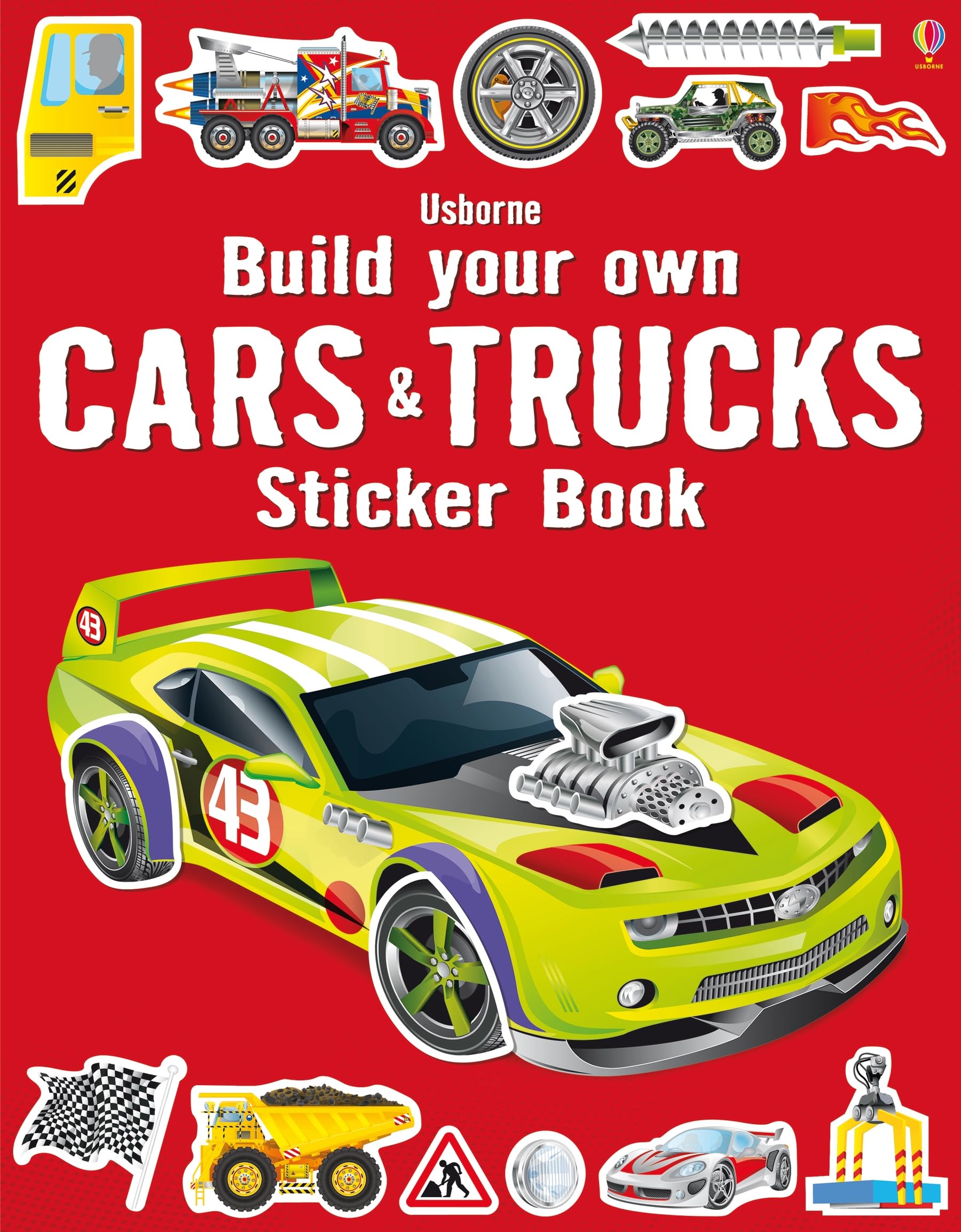 Build Your Own Cars & Trucks Sticker Book (Build Your Own Sticker Book) Non-fiction
