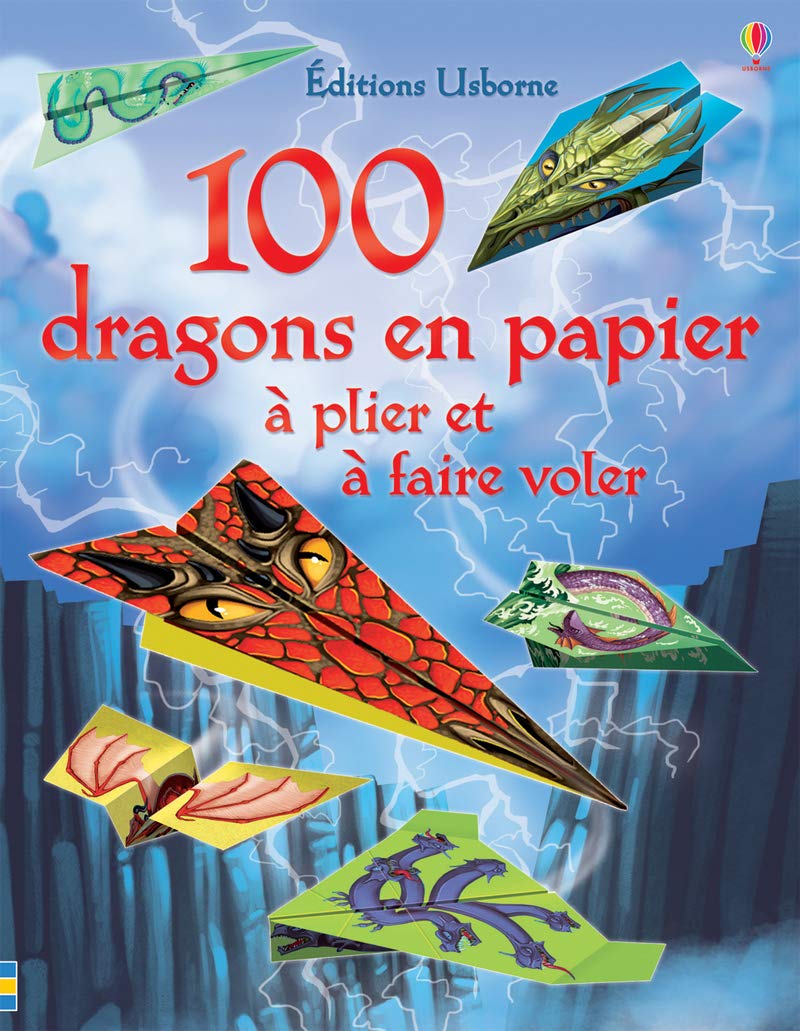 100 dragons en papier à plier et à faire voler Non-fiction