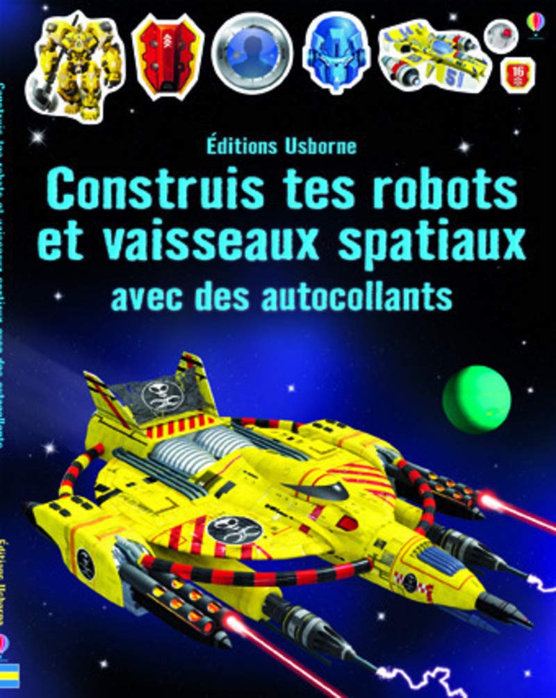 Construis tes robots et vaisseaux spatiaux avec des autocollants Hobbies & Crafts