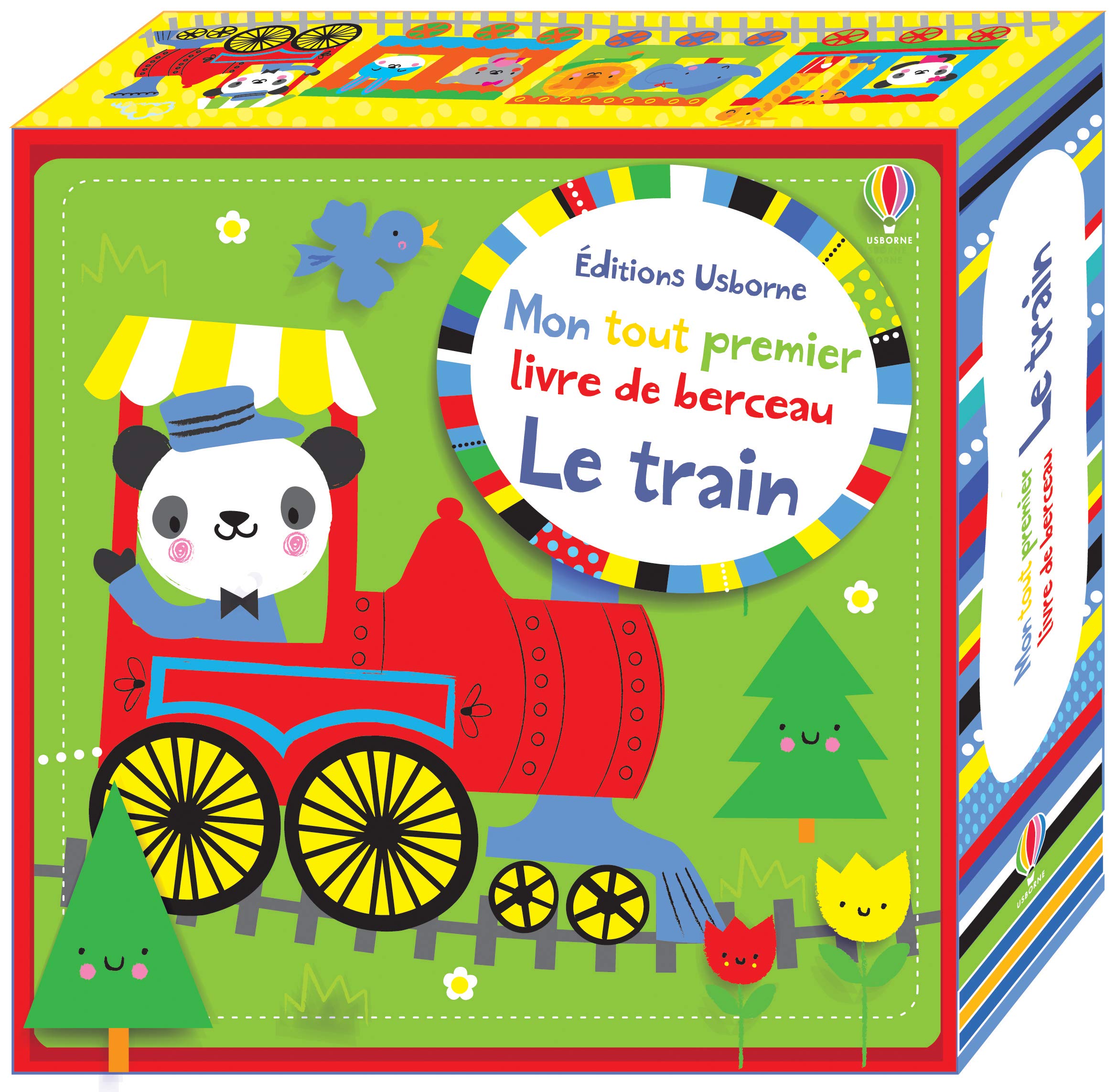 Mon tout premier livre de berceau - Le train book