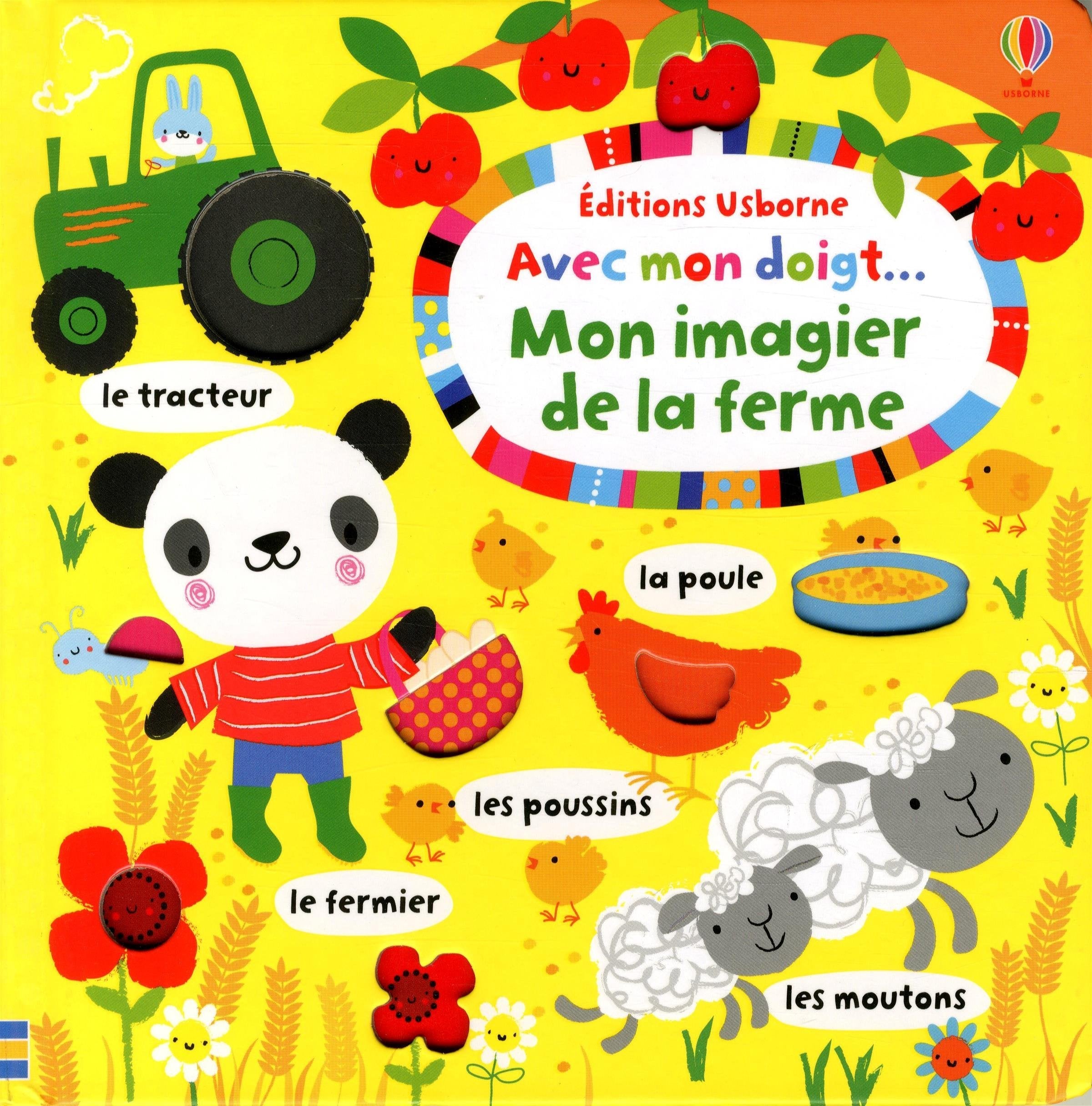 Avec mon doigt... Mon imagier de la ferme Non-fiction