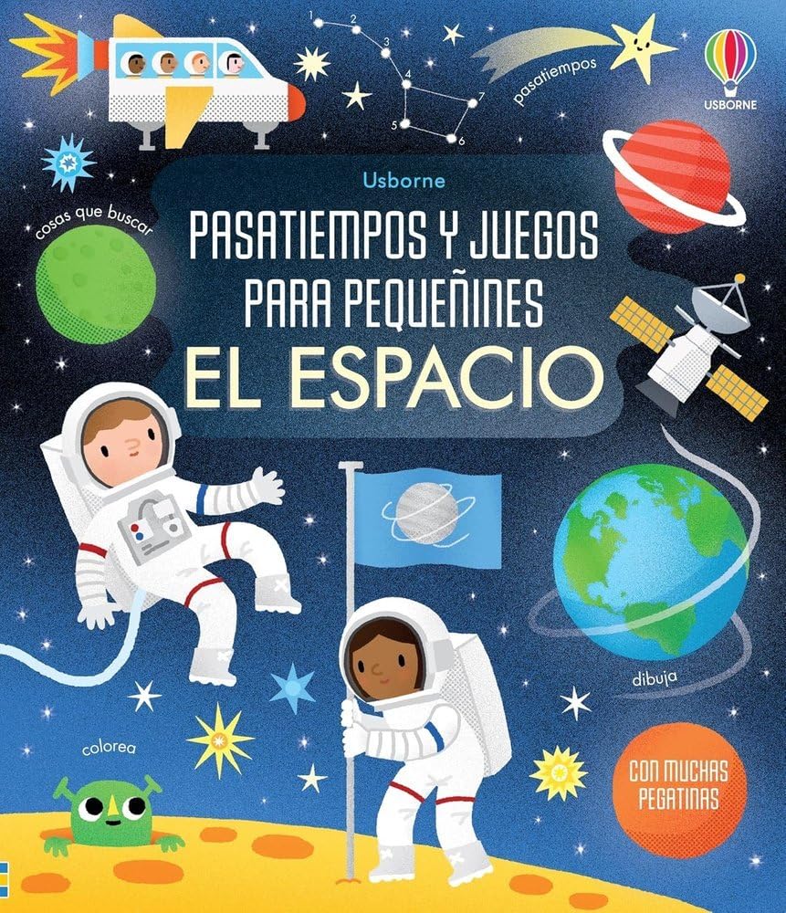 LIBRO DE ACTIVIDADES DEL ESPACIO (Pasatiempos y juegos para pequeñines) Social Sciences