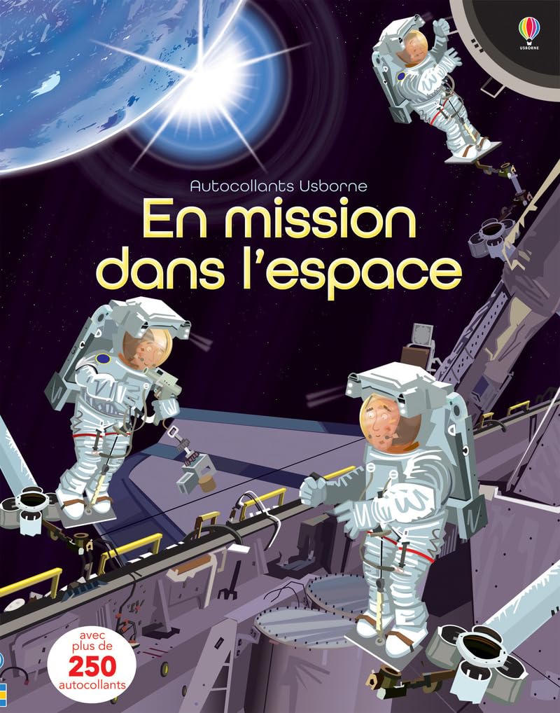 En mission dans l'espace - Autocollants Usborne Hobbies & Crafts