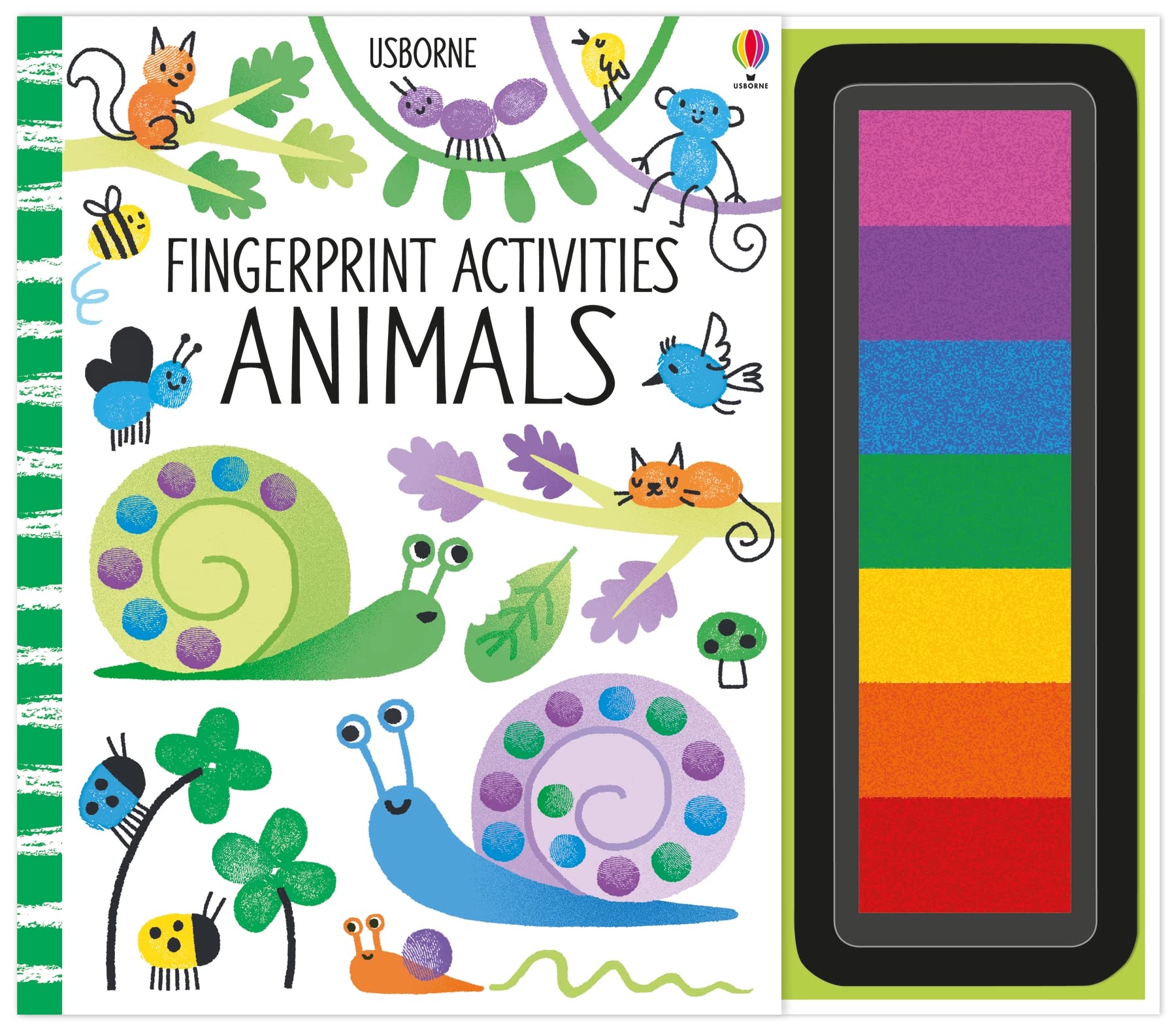 Fingerprint Activities: Animals Non-fiction books for kids