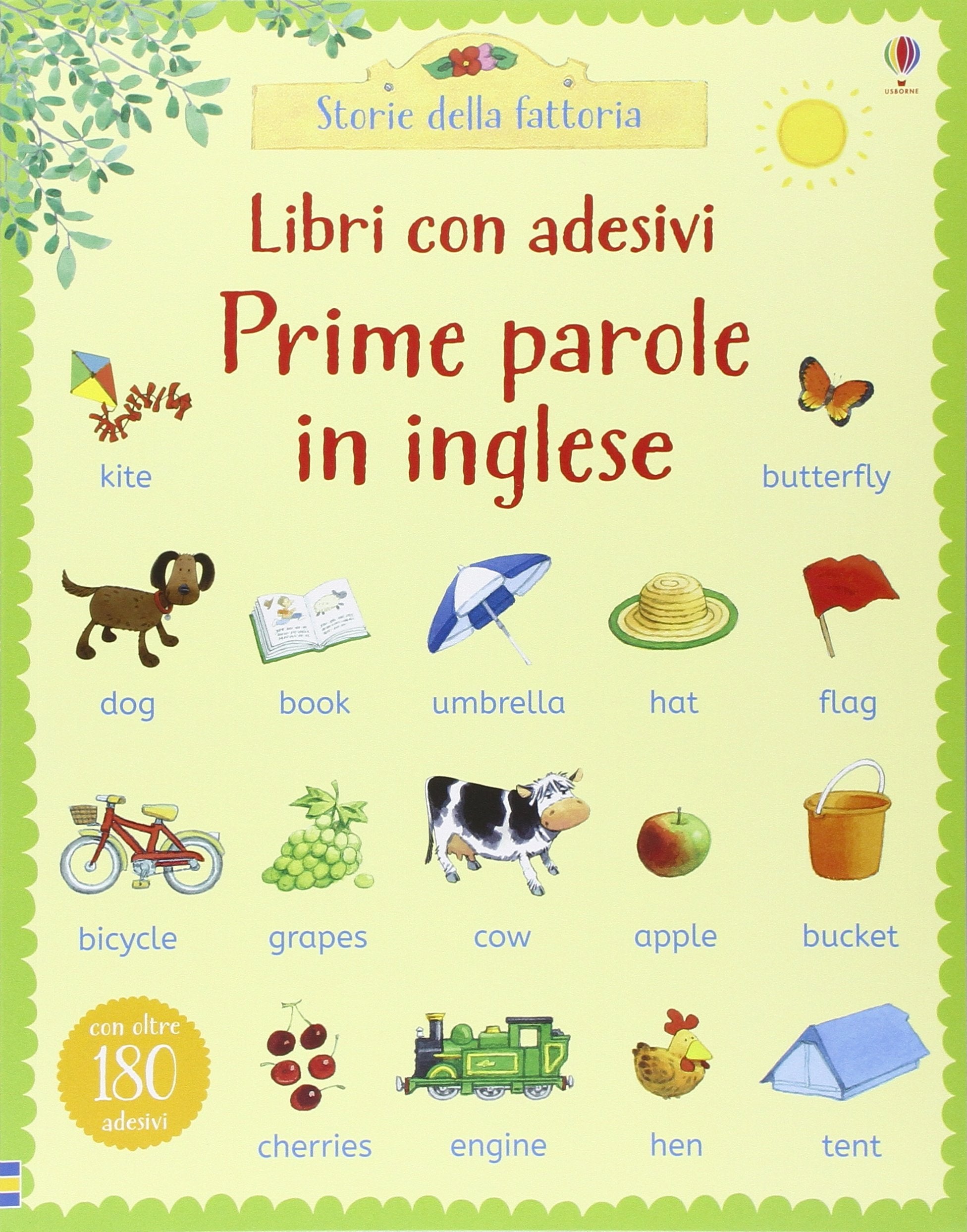 Prime parole in inglese. Con adesivi (Storie della fattoria) Tiptoi & Games