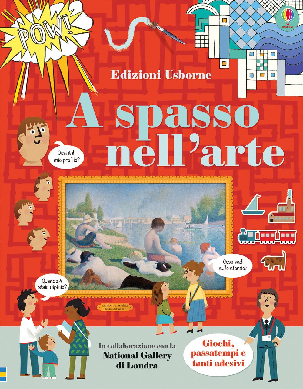 A spasso nell'arte. Con adesivi. Ediz. illustrata book