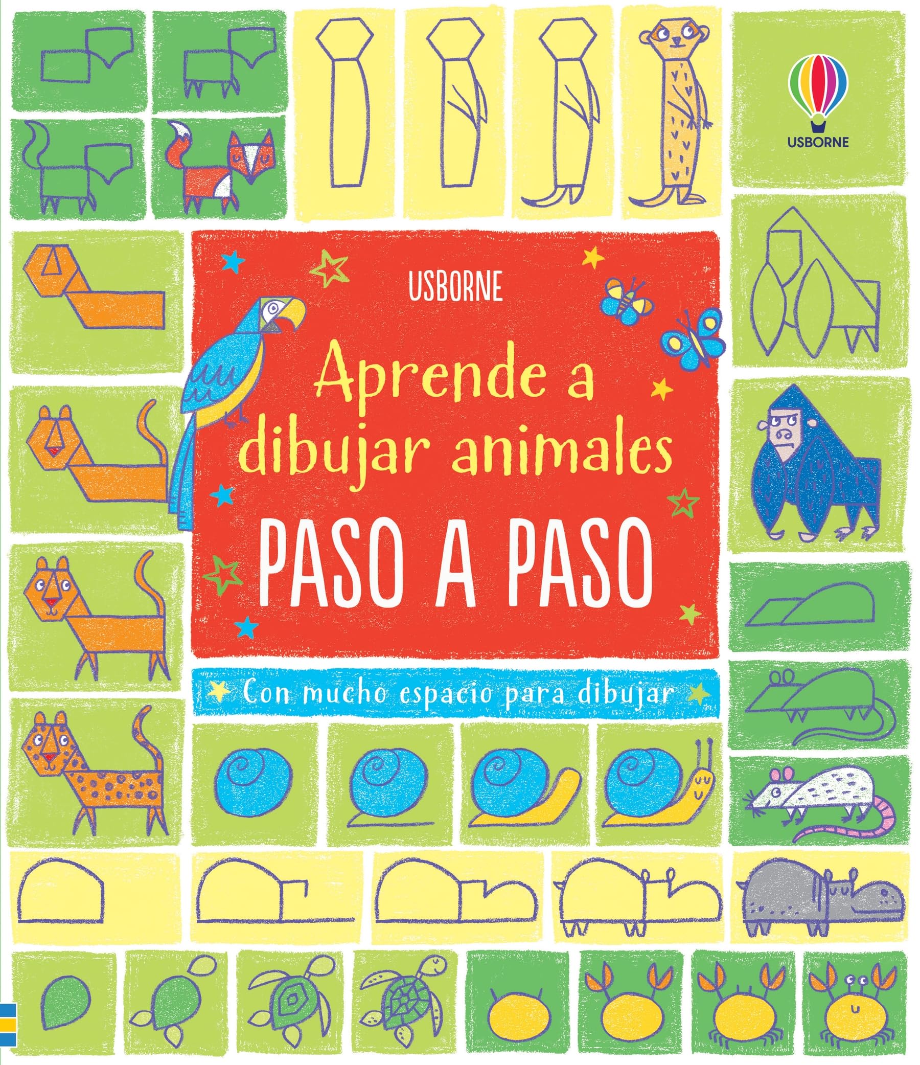 Aprende a dibujar animales paso a paso (Aprende a dibujar paso a paso) Non-fiction