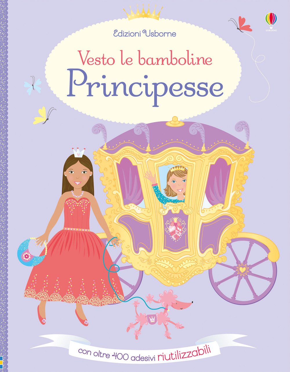 Principesse. Vesto le bamboline. Con adesivi. Ediz. illustrata book