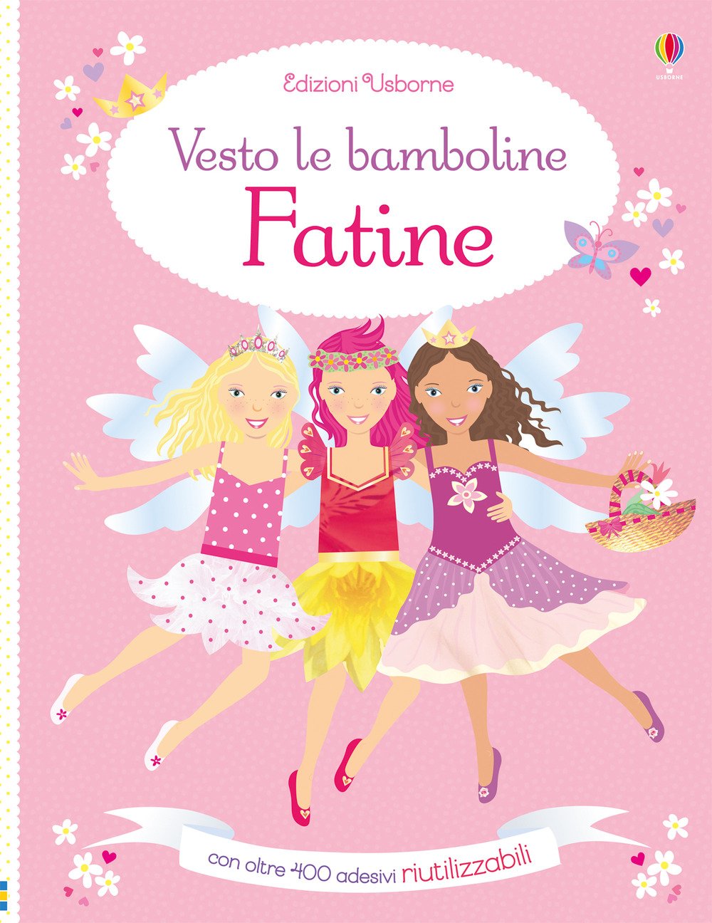 Fatine. Vesto le bamboline. Con adesivi. Ediz. illustrata book
