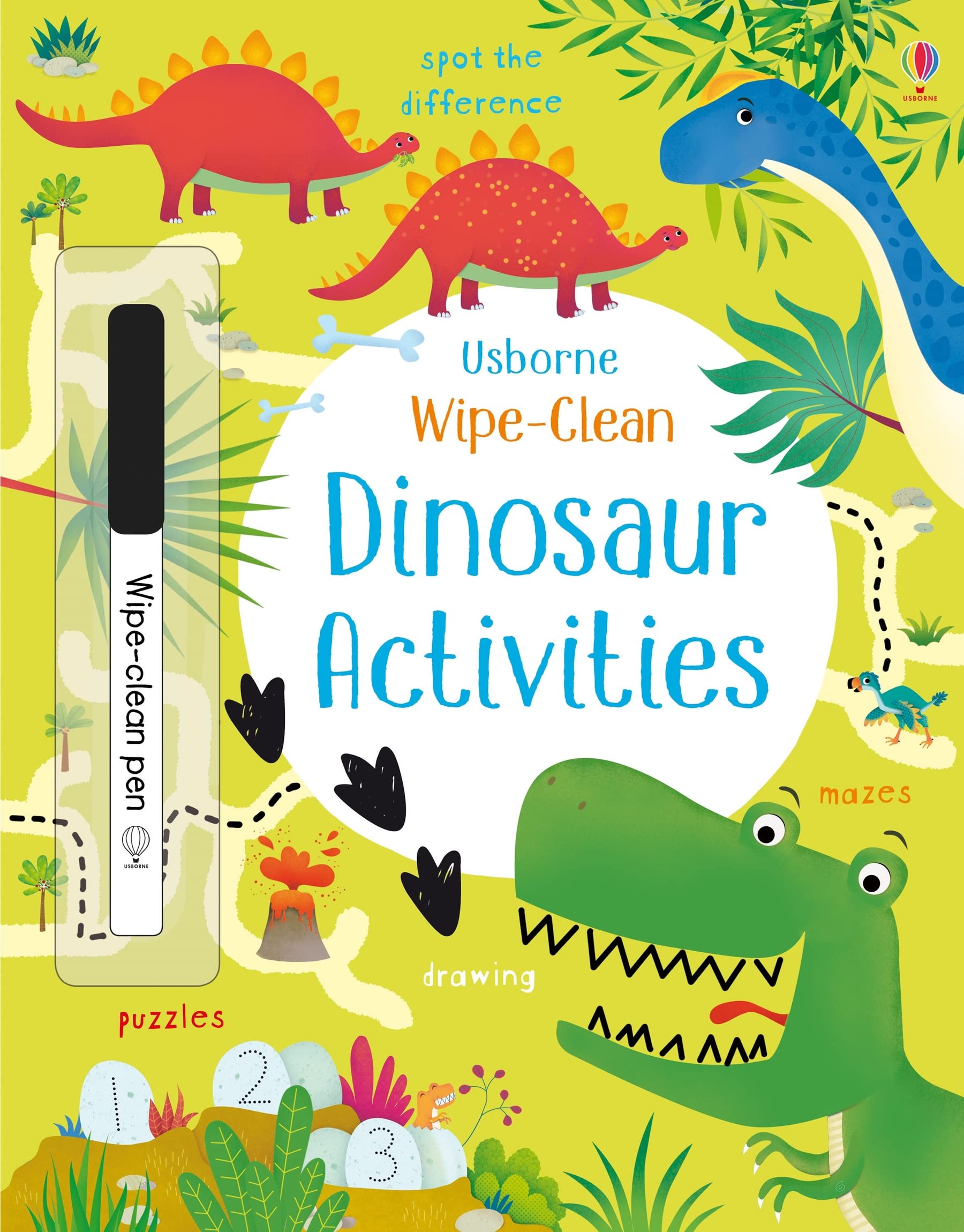 Wipe-Clean Dinosaur Activities: 1 (Wipe-clean Activities) Tiptoi & Games