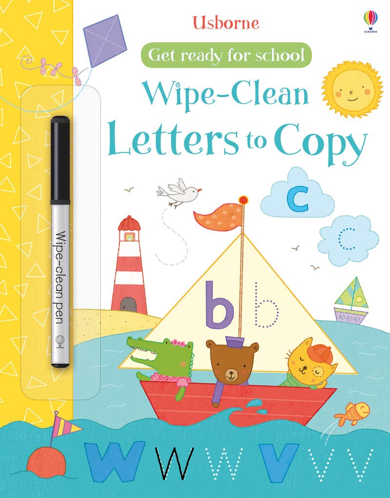 Wipe-Clean Letters to Copy (Get Ready for School Wipe-Clean Books): 1 book