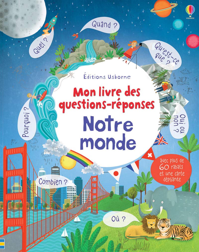 Notre monde - Mon livre des questions-réponses book